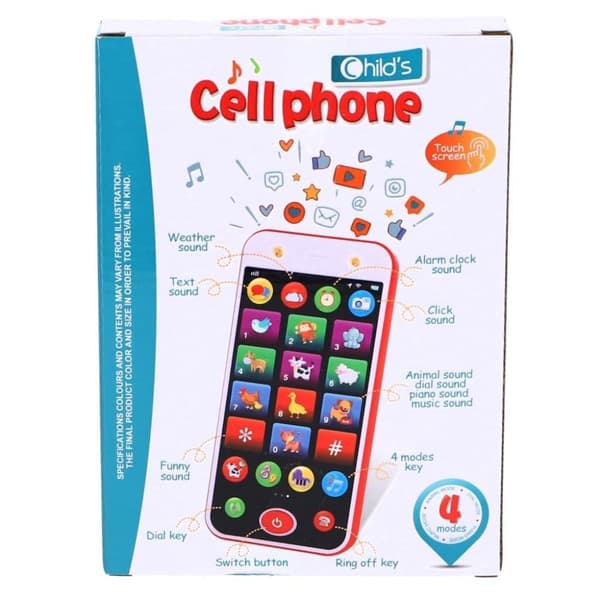 Mobiltelefon + lys og lyd