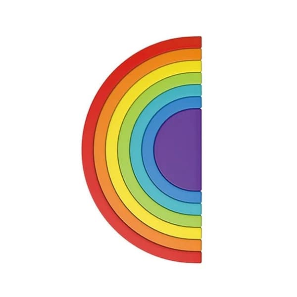 Little Stars Rainbow Stacking Tower 7-delat