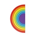 Miniatyrbild 2 av 4: Little Stars Rainbow Stacking Tower 7-delat