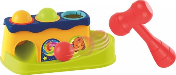 Little Stars Hammer Bank med 3 Rattle Balls