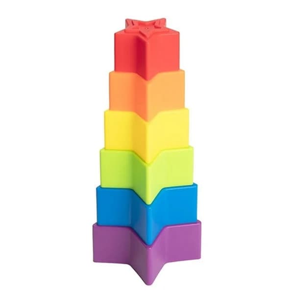 Little Stars Stacking Tower Star 6-delad