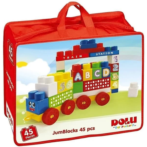 Dolu Block Train med 45 Block