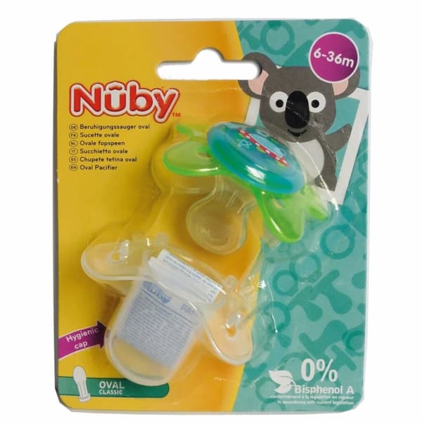Nuby sut 6-36 måneder Assorteret