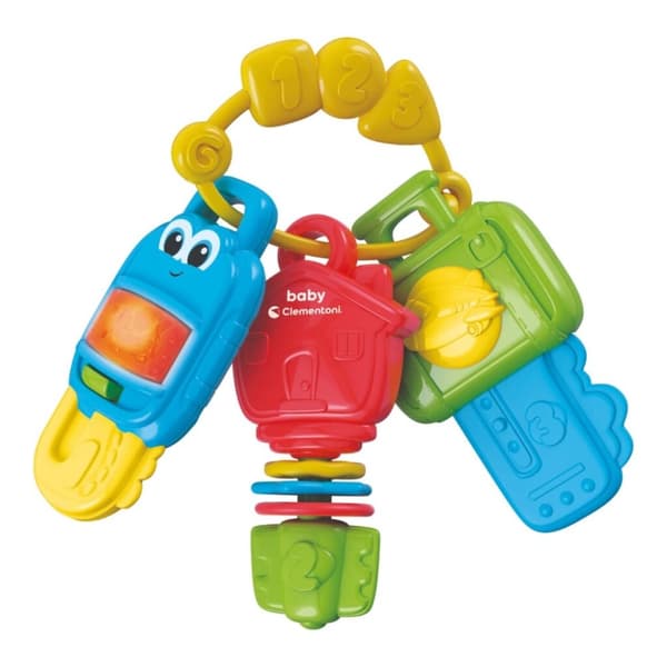 Clementoni babytaster + lys og lyd