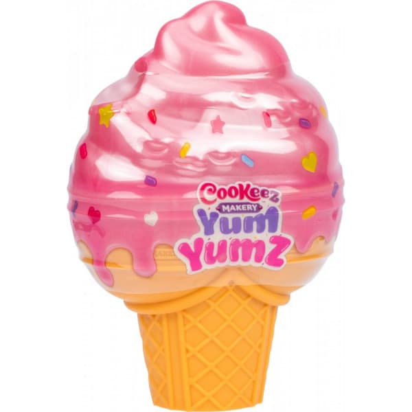 Cookeez Makery Yum Yumz jäätelötötterö ja 2 mysteeripehmoa