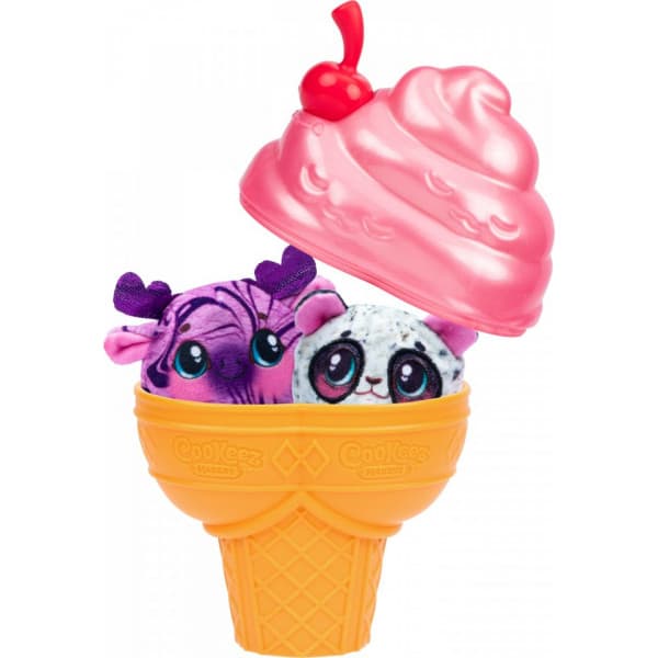 Cookeez Makery Yum Yumz jäätelötötterö ja 2 mysteeripehmoa