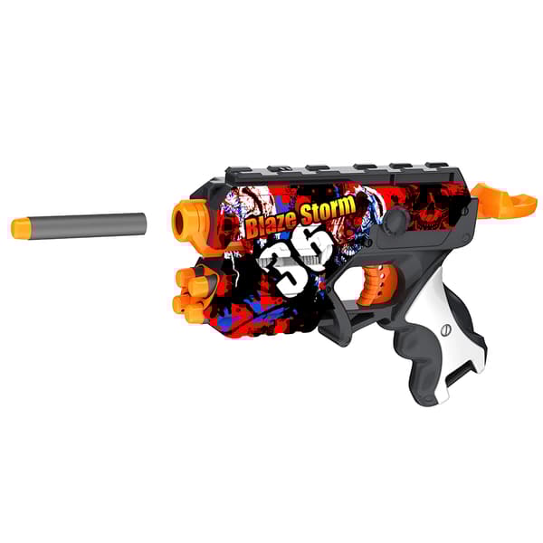 Blaze Storm Soft Ball Gun med 5 skud og nem ladning