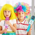 Pikkukuva 7 / 9: LANGATON BLUETOOTH KARAOKEMIKROFONI ROUND