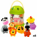 Miniatyrbild 1 av 5: Set med lantbruksdjur Winfun Plast 10 Delar 6 x 5,5 x 5 cm (6 antal)