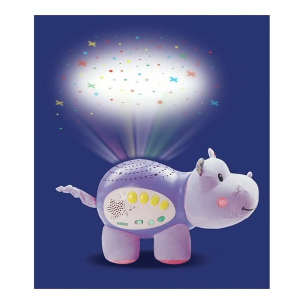 Mjukdjur med ljud Vtech Hippo Dodo Starry Night (FR) Purpur