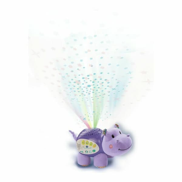Mjukdjur med ljud Vtech Hippo Dodo Starry Night (FR) Purpur