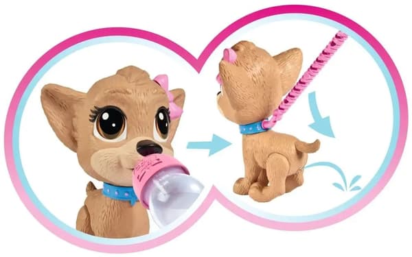 Interaktiv hund Simba Chi Chi Love Pii Pii hvalp 5893460