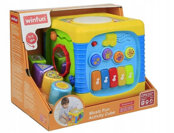 Smily Play Interaktiv Kub Pedagogisk Trumma