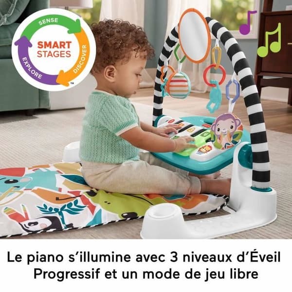 FISHER-PRICE Klaveraktivitetsmåtte - Musikalsk aktivitetsmåtte - Fisher-Price - HWY56