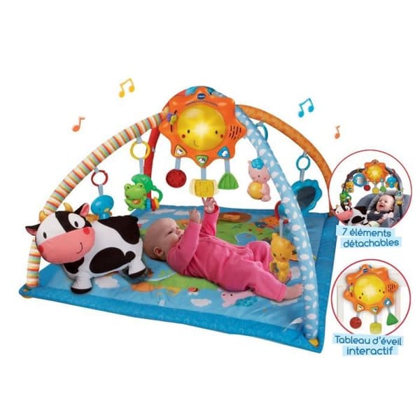 VTECH BABY - Lumi Little Friends Tæppe Blå