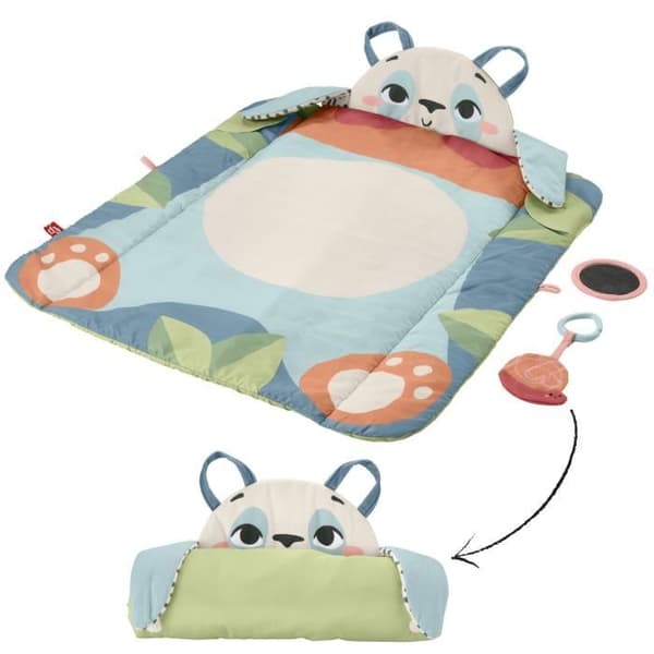 PANDA-RULLAMATTOA - FISHER PRICE - 65 HKD