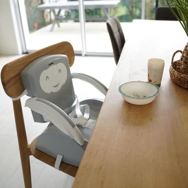 THERMOBABY BOOSTER från stol 2 i 1 Charming Grey