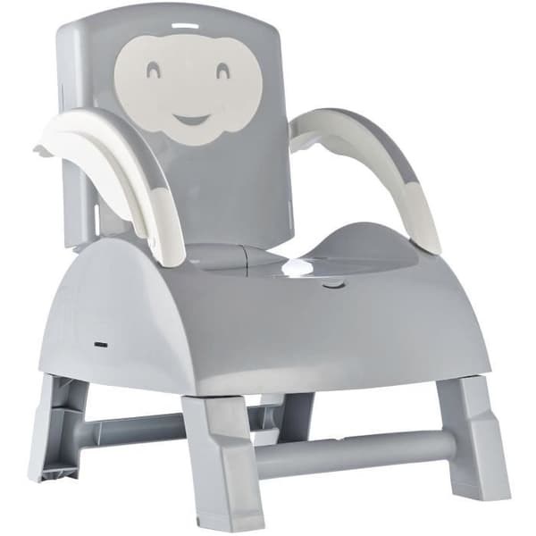 THERMOBABY BOOSTER från stol 2 i 1 Charming Grey
