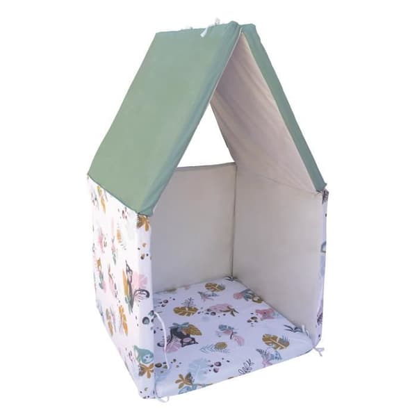 TINEO Maxi Smart Jungle Buddies 5-i-1-matta - Justerbar - Avtagbart överdrag - 180x200 cm - Ny kollektion