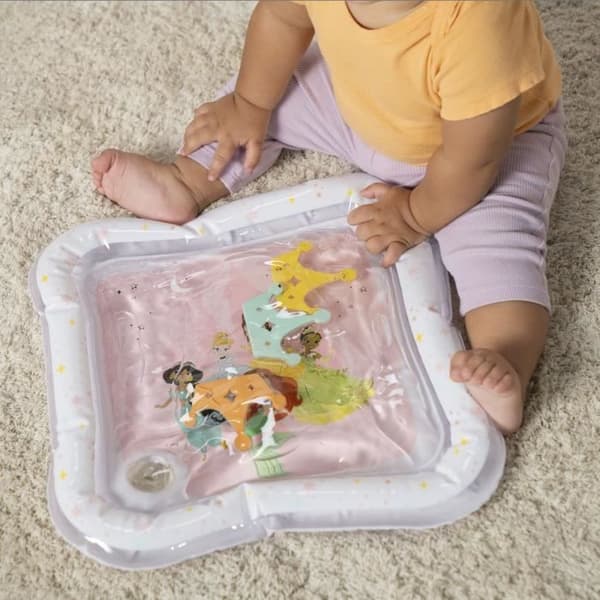 Baby vandmåtte - DISNEY BABY - PRINCESSER - Sanse- og lærerigt spil - Oppusteligt - Fra fødslen - Nemt at rengøre