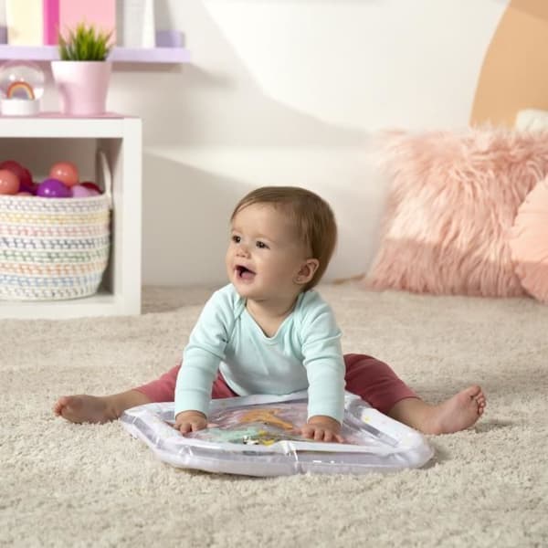 Baby vandmåtte - DISNEY BABY - PRINCESSER - Sanse- og lærerigt spil - Oppusteligt - Fra fødslen - Nemt at rengøre