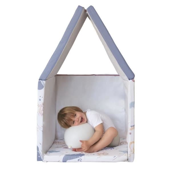 Maxi Smart Play Mat TINEO OCEAN TREASURE 5 i 1 - Multifunktionell utvecklande matta - 120x180x5 cm
