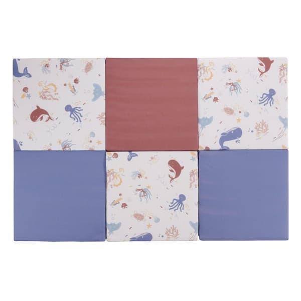 TINEO Maximatta Malin Havets skatter 5 i 1 - Skalbar - Avtagbart överdrag - 180x200 cm -