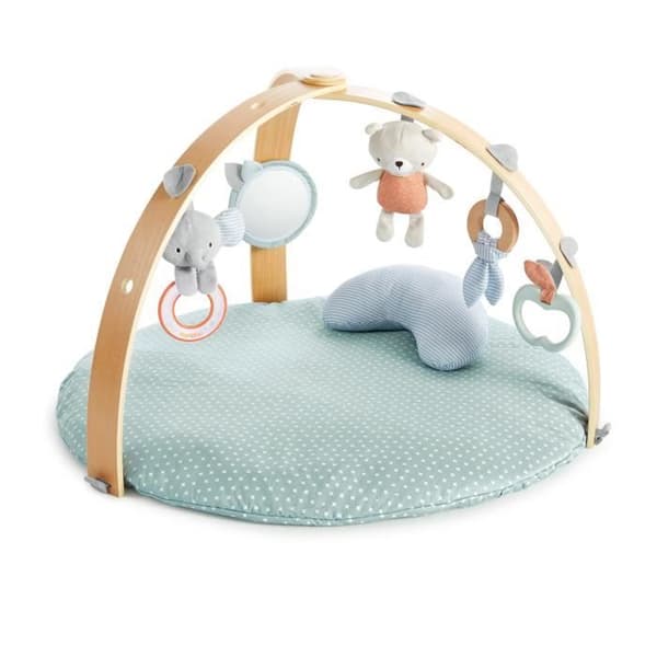 INGENUITY Leikkimatto Cosy Spot™ Käännettävä Peitto Aktiviteettikuntosali - Savimainen™
