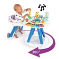 Pikkukuva 2 / 4: BABY EINSTEIN 4-in-1 vauvan aktiviteettipöytä, 360° pyörivä, turvallinen, irrotettava aktiviteettilelu, piano, musiikki