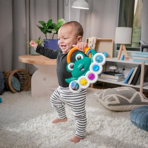 BABY EINSTEIN Ocean Explorers Neptuns travle bobler sensorisk aktivitetslegetøj, interaktive lys og musik, fra 3 måneder