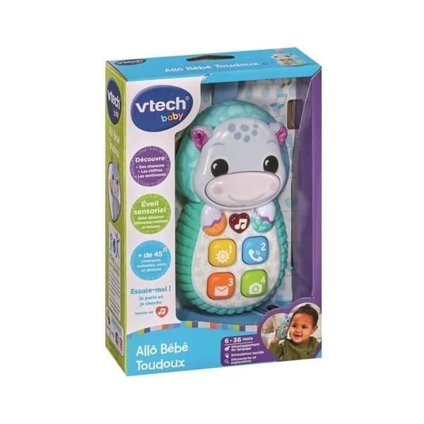 VTECH-ALLO BABY TOUDOUX BLUE