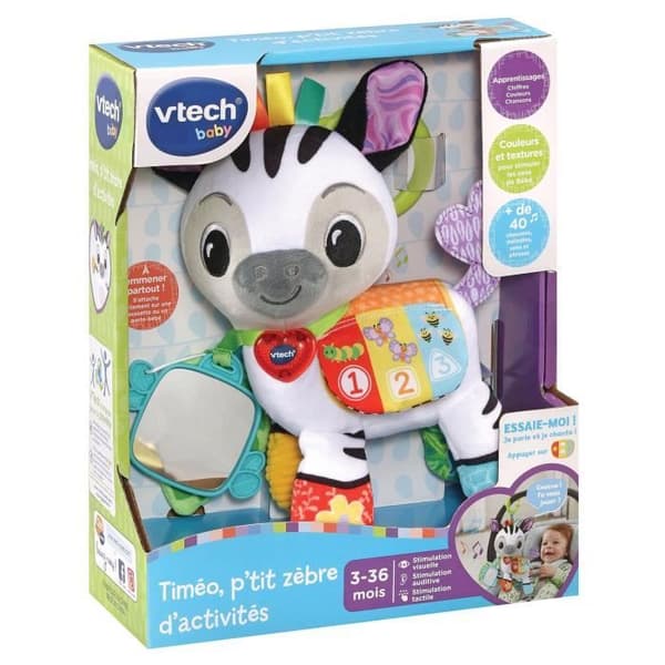 Vtech Baby - Timéo, P'tit Zebre de Activities
