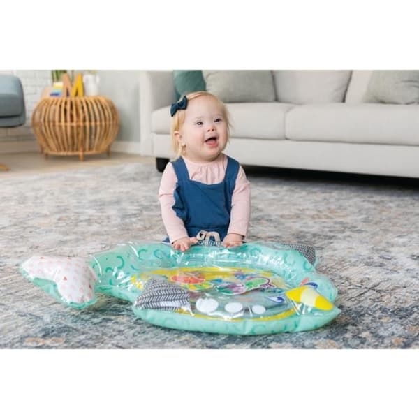 INFANTINO Vattenmatta Sensorisk Upptäckt Hav Enhörning - 71 x 48 cm
