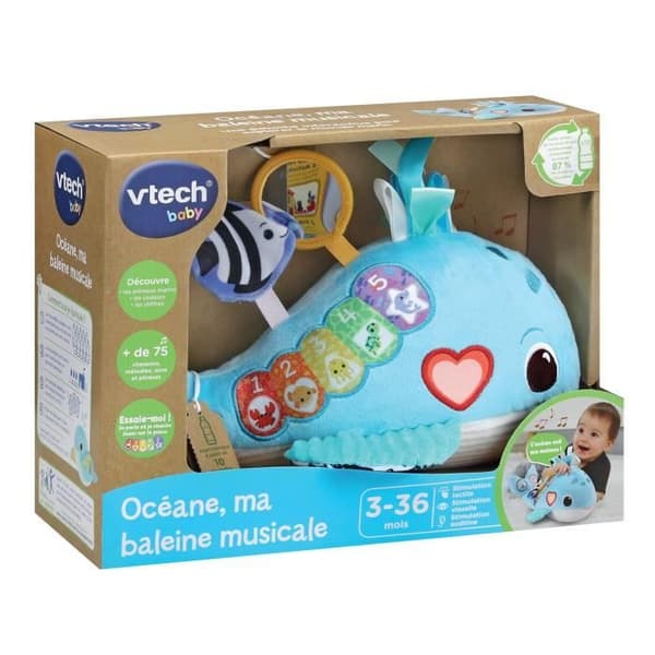 VTECH OCEAN, MIN MUSIKALISKA VAL (ÅTERVUNNA PLASTFLASKOR)