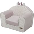 Miniatyrbillede 1 af 4: Lilla club lænestol - DOMIVA - 43x55,5 cm HT 50 cm - Til babypiger fra 9 måneder