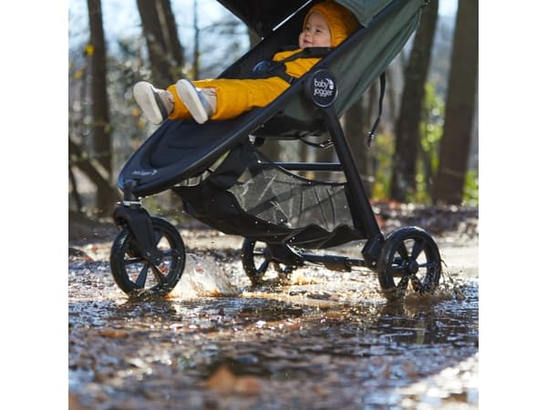 Baby Jogger city mini GT2, Sufflett, Sittvagn för all terräng, Alla, Hollow-out wheels, Hopfällbar, Svart