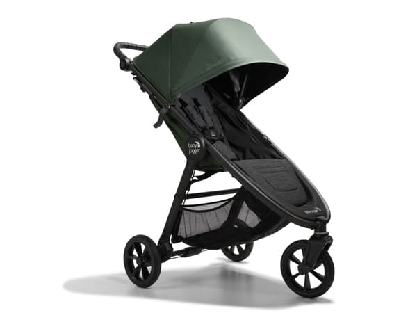 Baby Jogger city mini GT2, Baldakin, For alle terreng, Alle kjønn, Uthulede hjul, Sammenleggbar, Grønn