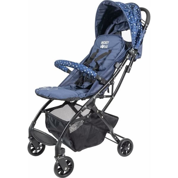 Barnvagn Mickey Mouse CZ10395 Blå Hopfällbar