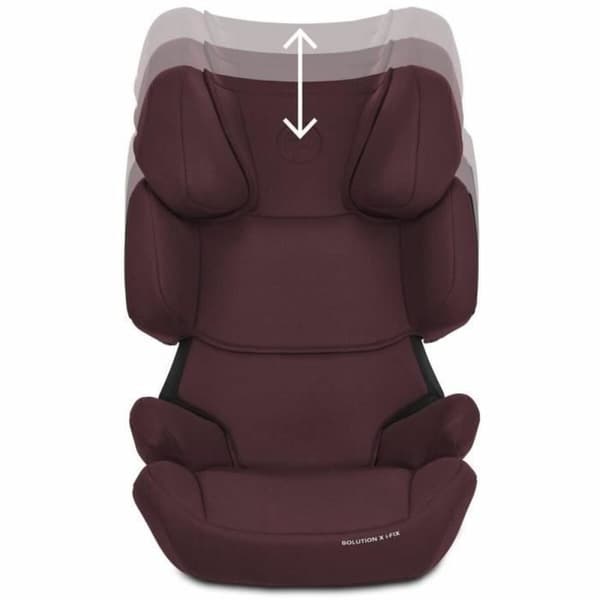 Bilstol Cybex Solution X i-Fix Rumba Röd ISOFIX Mörkröd