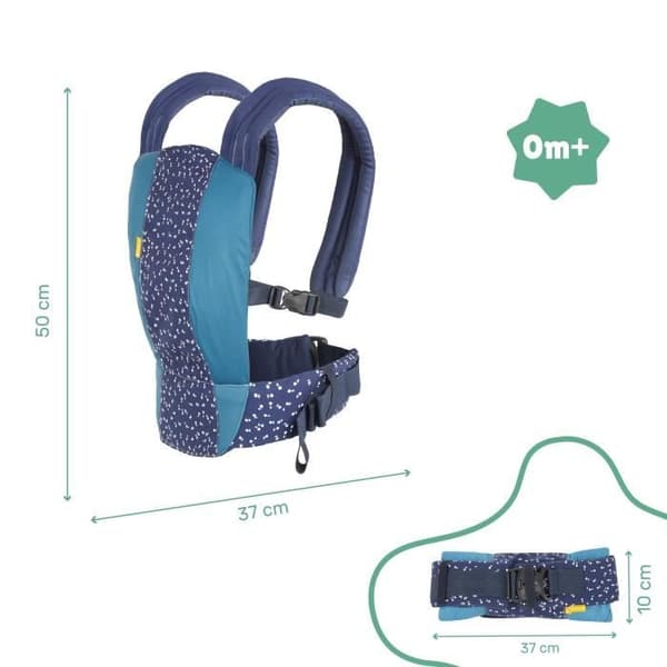 Badabulle Easy and Go fysiologisk bärsele, rygg- och frambärande