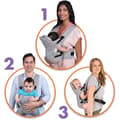 Miniatyrbillede 3 af 6: Dreambaby justerbar 3-1 Oxford babybæresele til nyfødte og børn op til 15 kg - egnet til alle størrelser