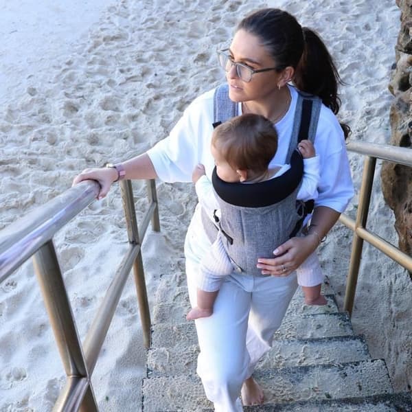 Dreambaby 3-1 Journey säädettävä kantoreppu - mukava ja monipuolinen - vastasyntyneistä jopa 15 kg painaviin lapsiin