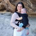 Miniatyrbild 3 av 5: Justerbar bärsele 3-1 - DREAMBABY - TRAVEL - Bekväm och mångsidig - Från nyfödd till barn upp till 15 kg - Svart