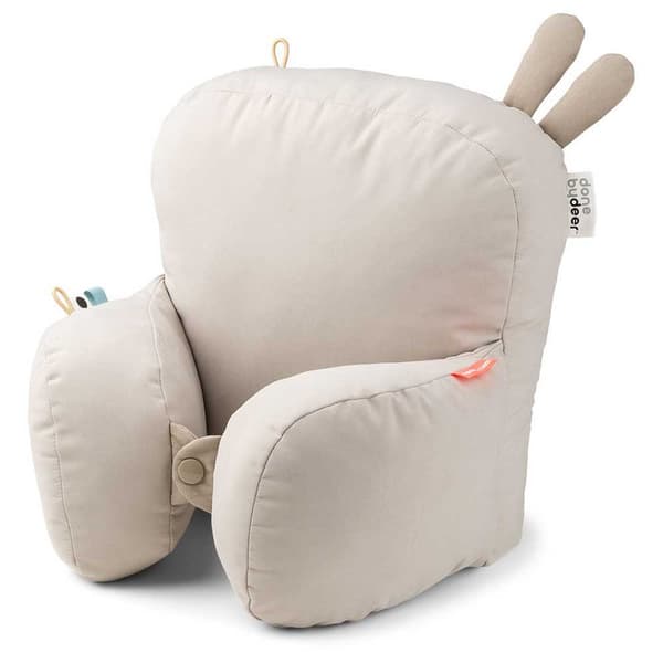 Done By Deer Sand Blomma Kudde Pram Beige