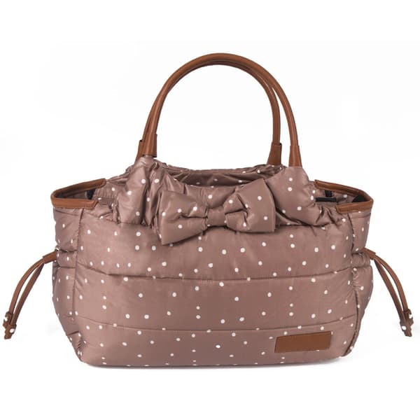 Kikkaboo Skötväska Dotty Brun