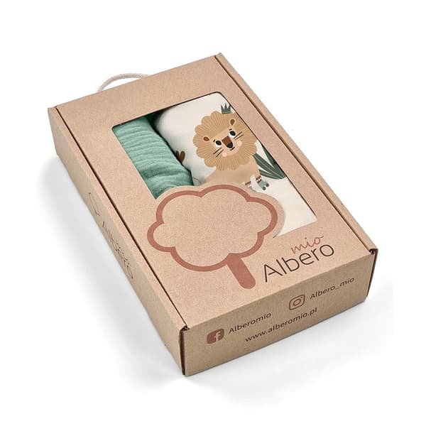 Albero Mio Satiini Puuvilla Ja Musliini Hauskaa Tropic 2 Yksiköitä Alaosa Kantolaukku