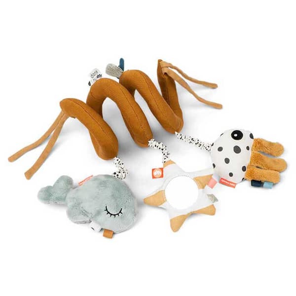 Done By Deer Aktivitetsspiral Sea Friends Orange 0 Months