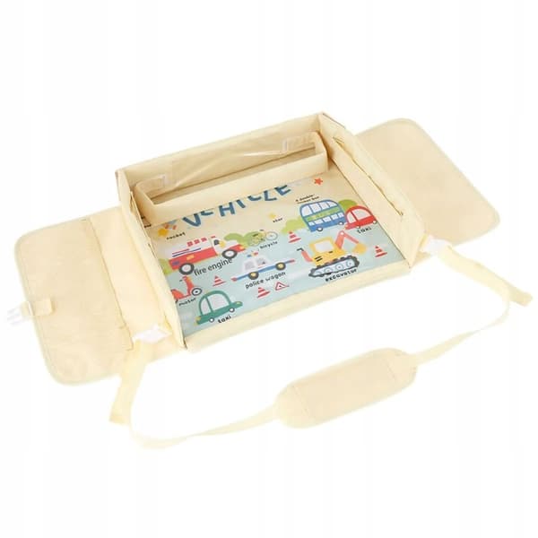BILRESEBORD FÖR BARN för BILSTOL Organisator Beige