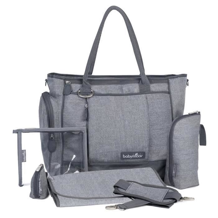 BABYMOOV vaihtuva laukku Essential Bag Smokey