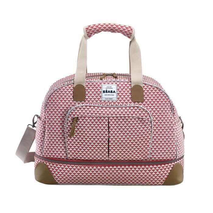 BEABA Amsterdam II PLAY PRINT skiftetaske Marsala - Rejsetaske - 34L